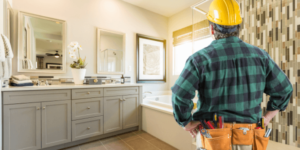 Contractor Facing Master Bathroom- bathroom remodel tips