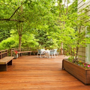 Beautiful Large Back Deck layout