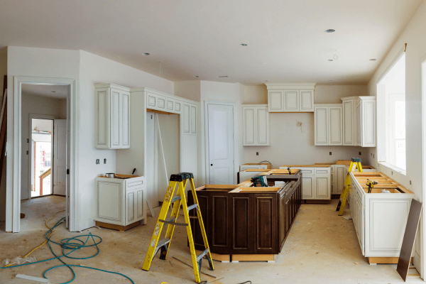 kitchen remodel with custom kitchen cabinets