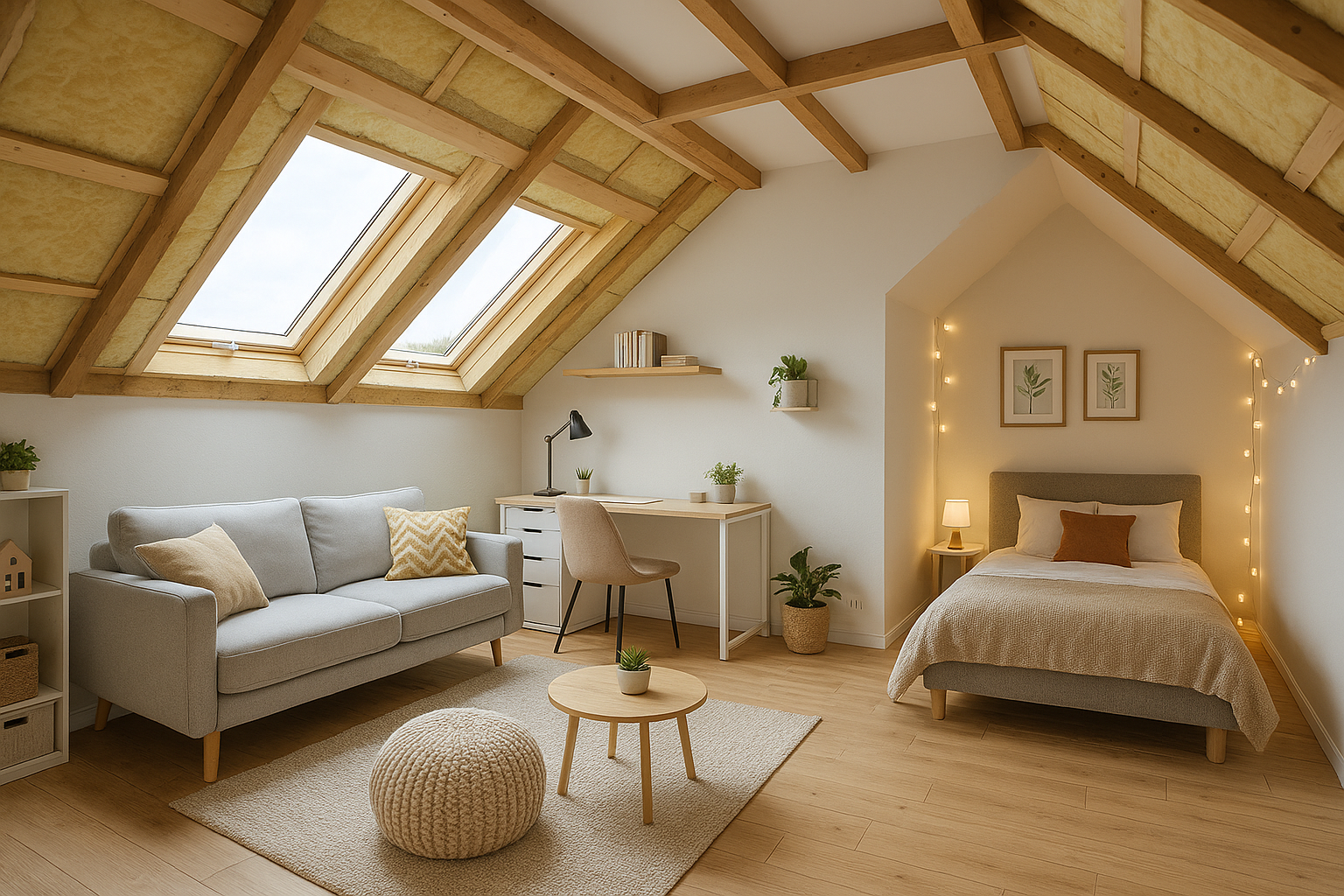 Attic Remodel Ideas for Stylish Extra Living Space